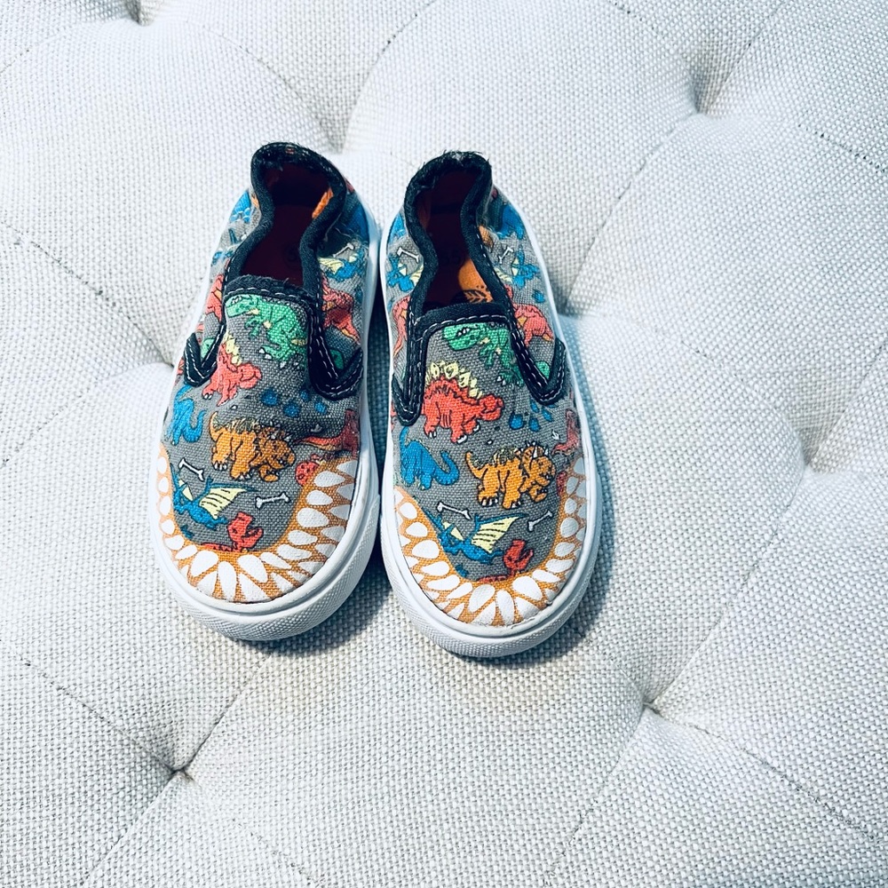 Natural Steps 5.5 dinosaur sneakers